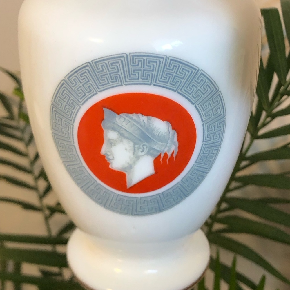 Grand Marnier Opaline White Milk Glass Decanter